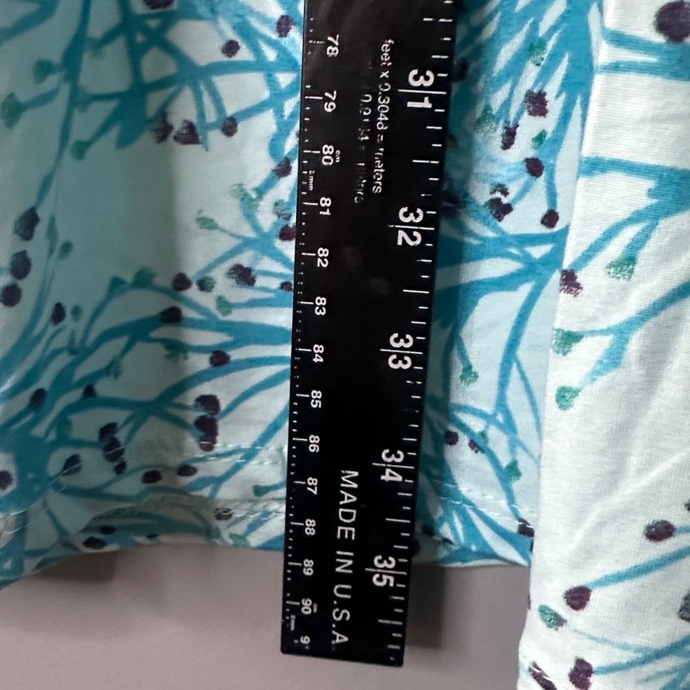 Ladies V neck sleep dress size L cottagecore boho soft stretchy comfy loungewear - Picture 7 of 8